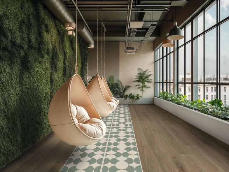 graphic tiles