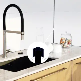 Aluminium universal angle black (Mural Revela) - Colour Scan