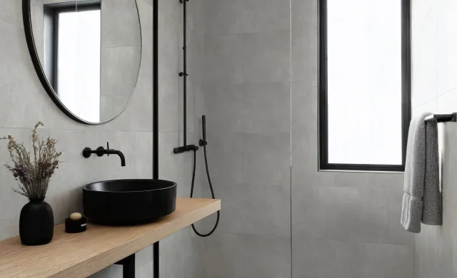 bloom uni dark concrete clear